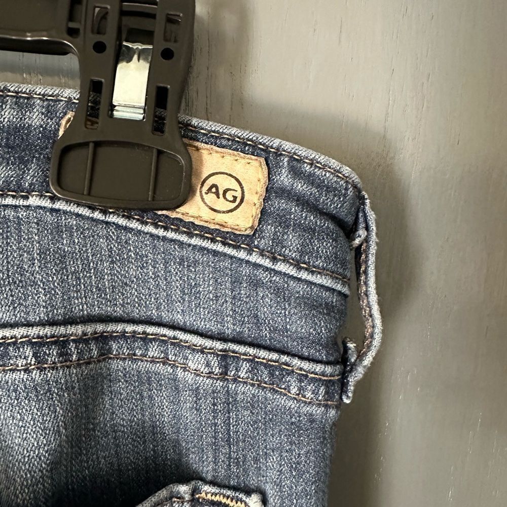 AG Adriano Goldschmied The Prima Mid Rise Cigarette Skinny Jeans 26R - Picture 3 of 7
